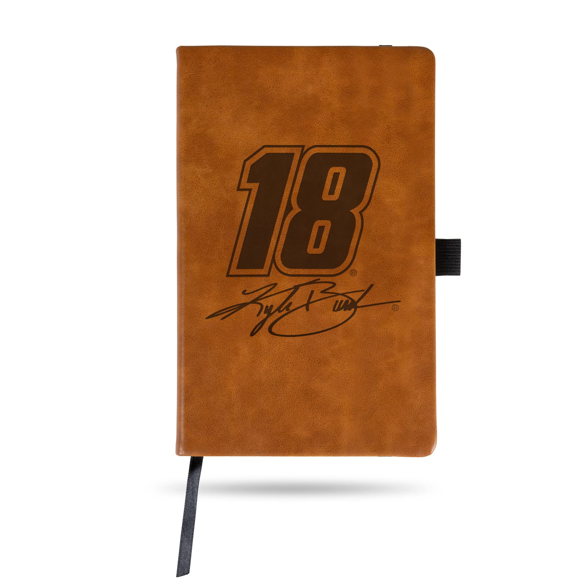 Rico Industries NASCAR Kyle Busch Brown Jounral/Notepad 8.25" x 5.25"- Office Accessory