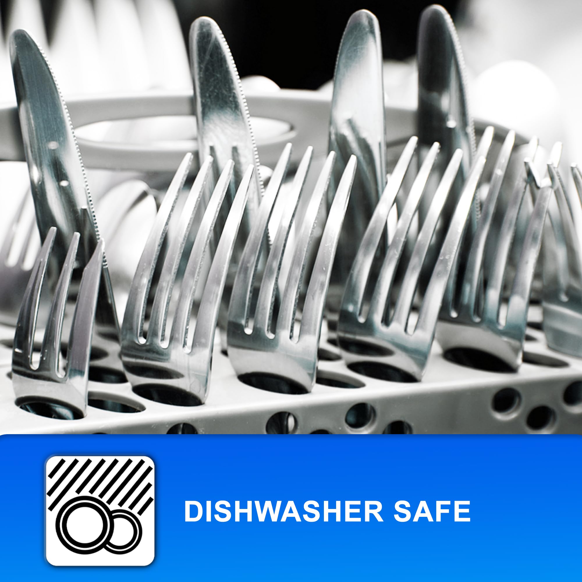 24 Stück Edelstahl Gabeln Set - Spülmaschinenfestes Besteck Für Tisch & Party