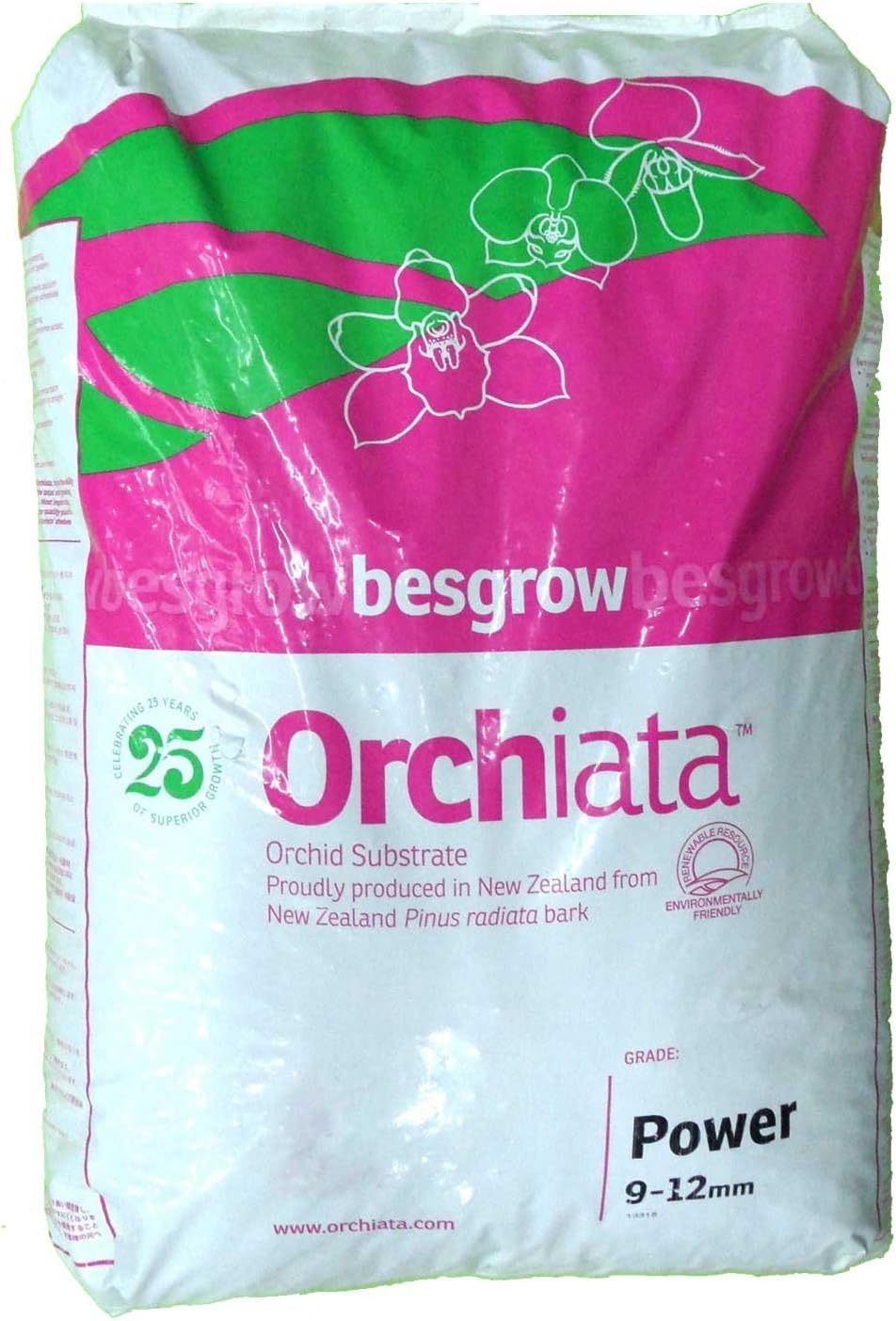 Orchiata Power 9-12 mm 40 litres substrate for orchids and garden flowers