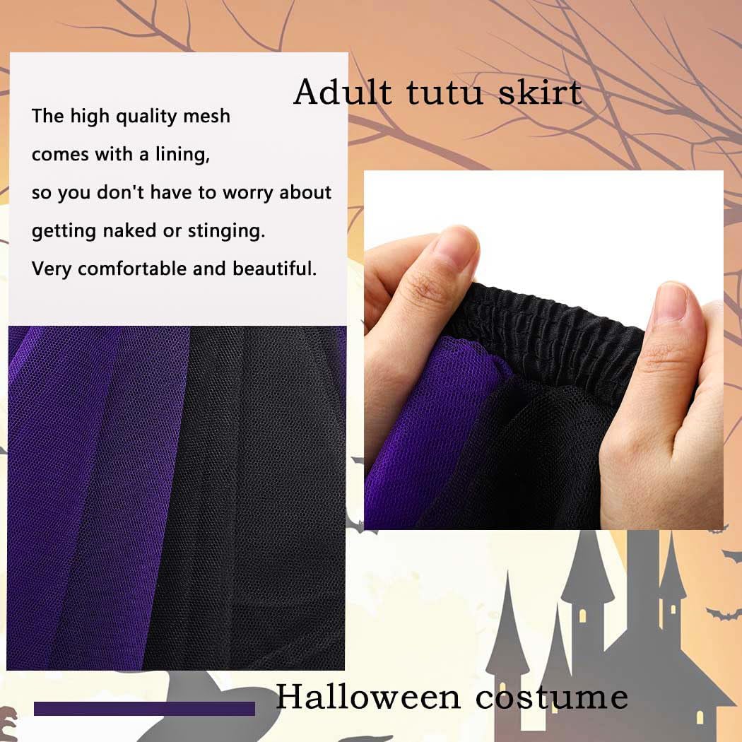 Adult Women Tutu Skirt Layered Tulle Skirt Classic Elastic Tutu Skirt Ballet for Women and Girls Festival Cosplay - Image 5
