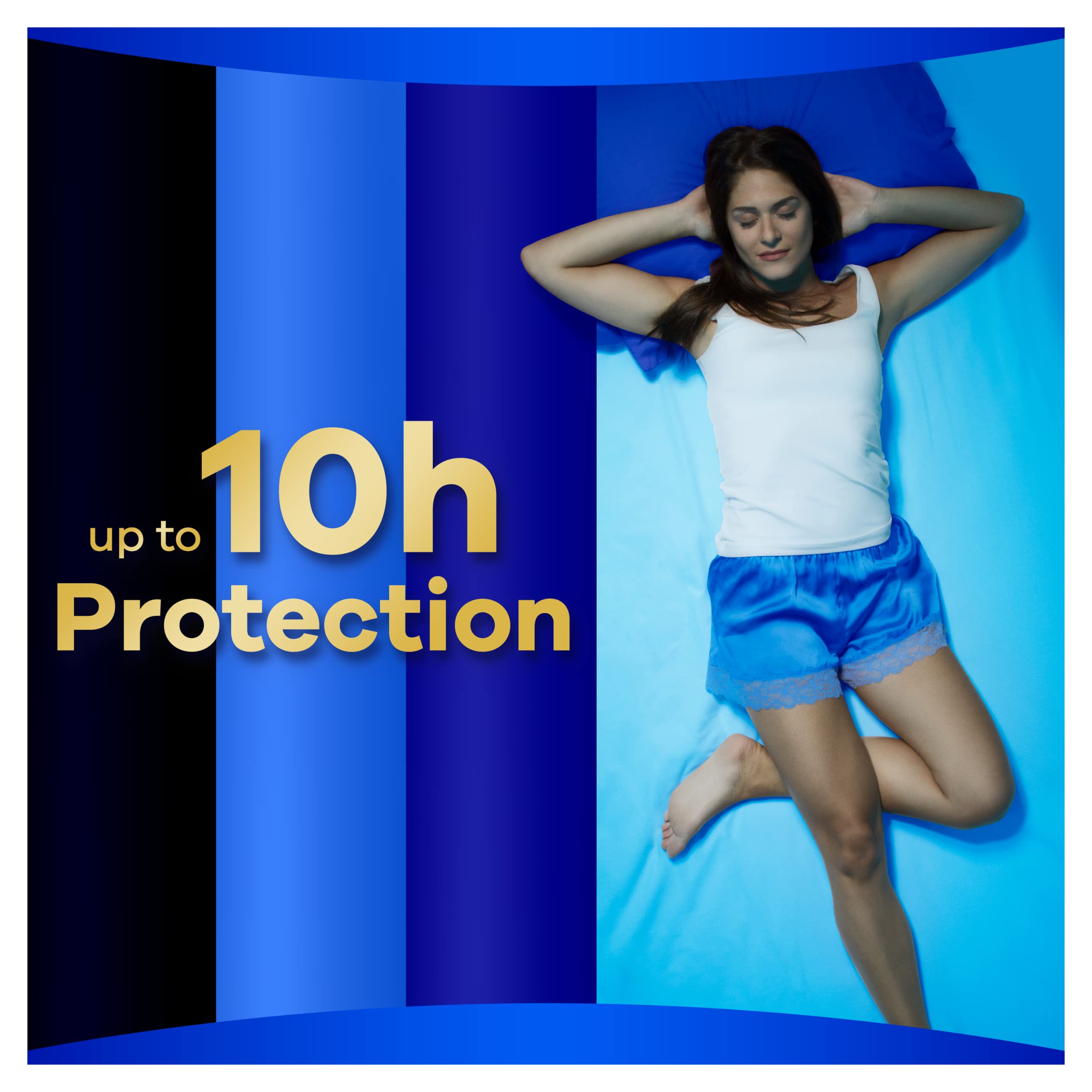 Always Ultra Sanitary Towels Secure Night (Size 4) Wings 88 Pads Super Absorbent, Ultra Thin, Neutralises Odours Extra Coverage