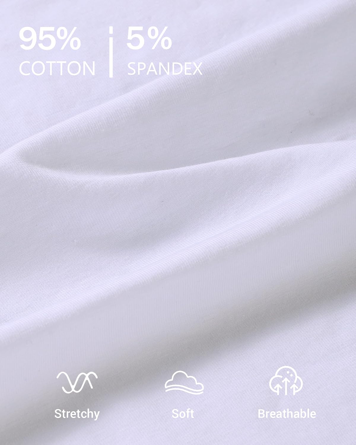 3 Pack Baby Boys Short Sleeve Cotton T-Shirts Toddler Boy Clothes Tee Size 18M-5T - Image 6