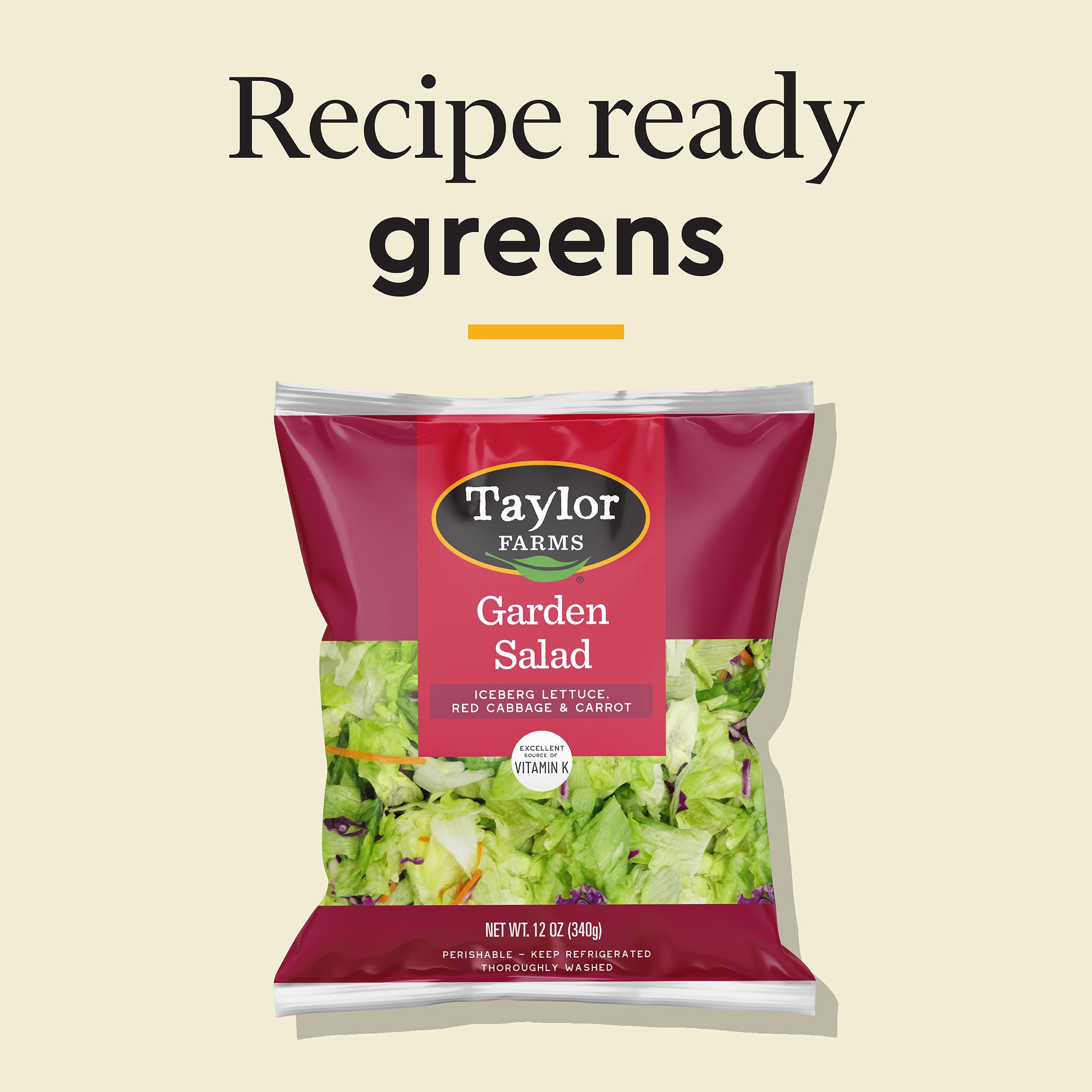 Taylor Farms Classic Garden Salad 12oz — view 3