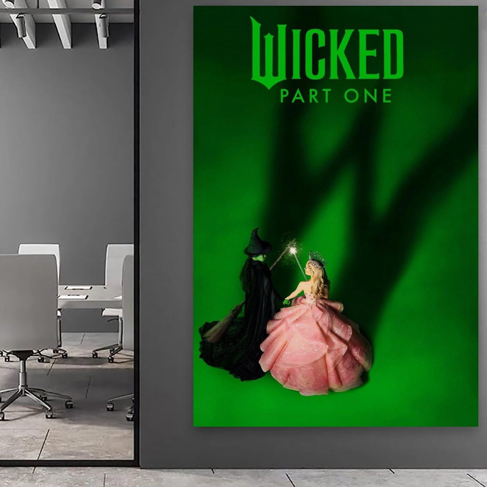 Amazon.co.jp: 映画ポスター ウィキッド ふたりの魔女 Wickedポスター