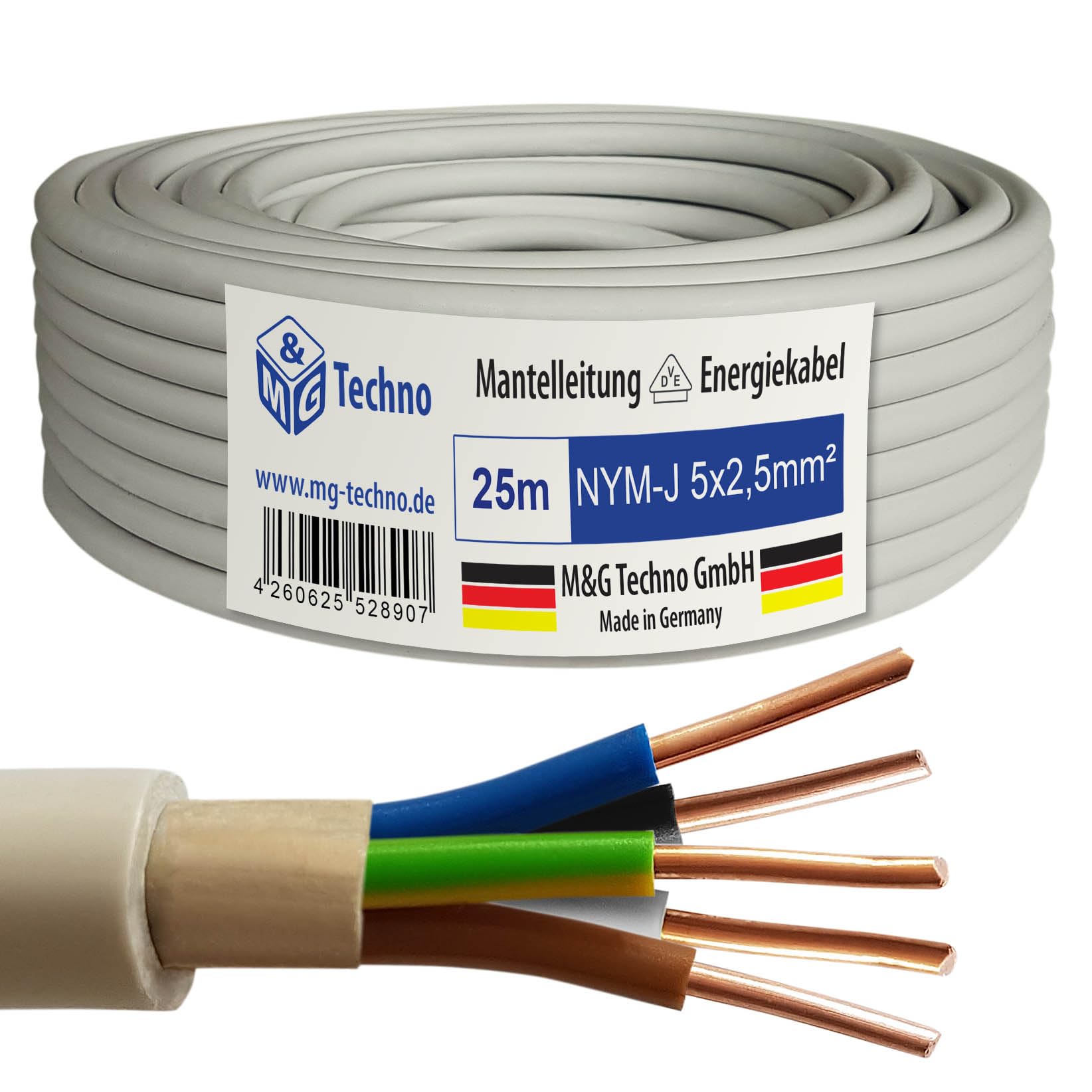M&G Techno Mantelleitung (25m)