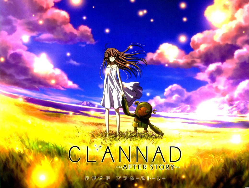 Clannad After Story Fabric Cloth Rolled Wall Poster Print - Size