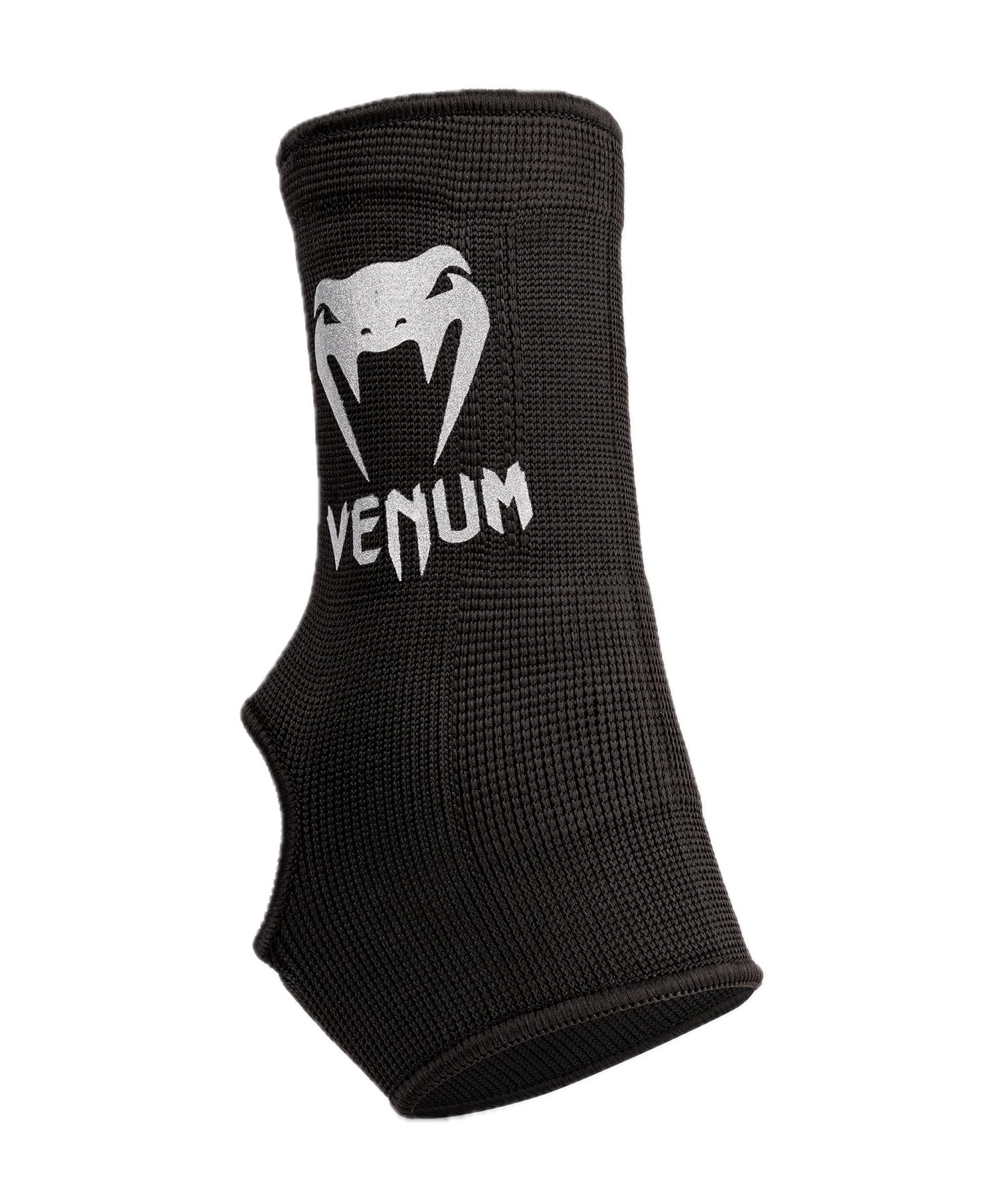Venum Unisex Adult Kontact podpórki na kostkę, czarne, srebrne