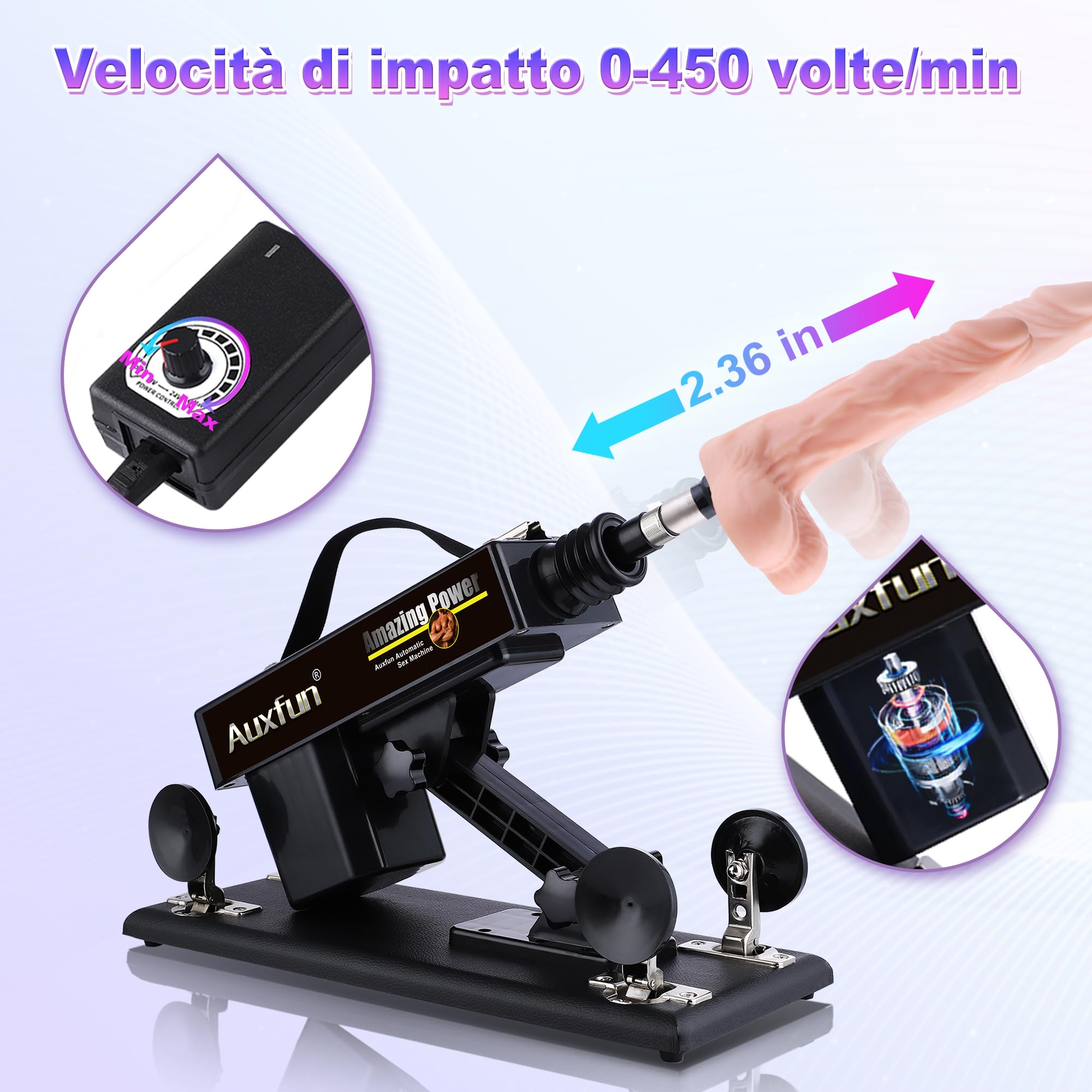 Máquina sexual, máquina de amor con copa de masturbación agrandada, máquina de consolador anal, máquina automática para adultos con increíbles accesorios de juguetes sexuales, pistolas sexuales con co