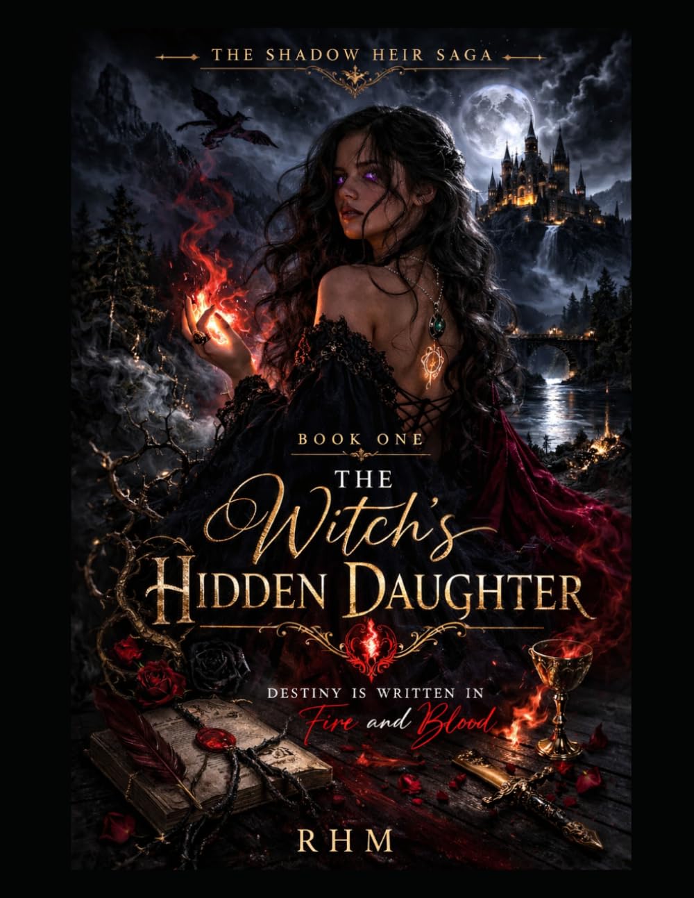 The Witch's Hidden Daughter: Book One: 1 (The Shadow Heir Saga – Complete Trilogy)
