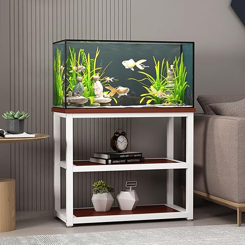 Soporte para Pecera: Soporte Ajustable para Tanque De Reptiles