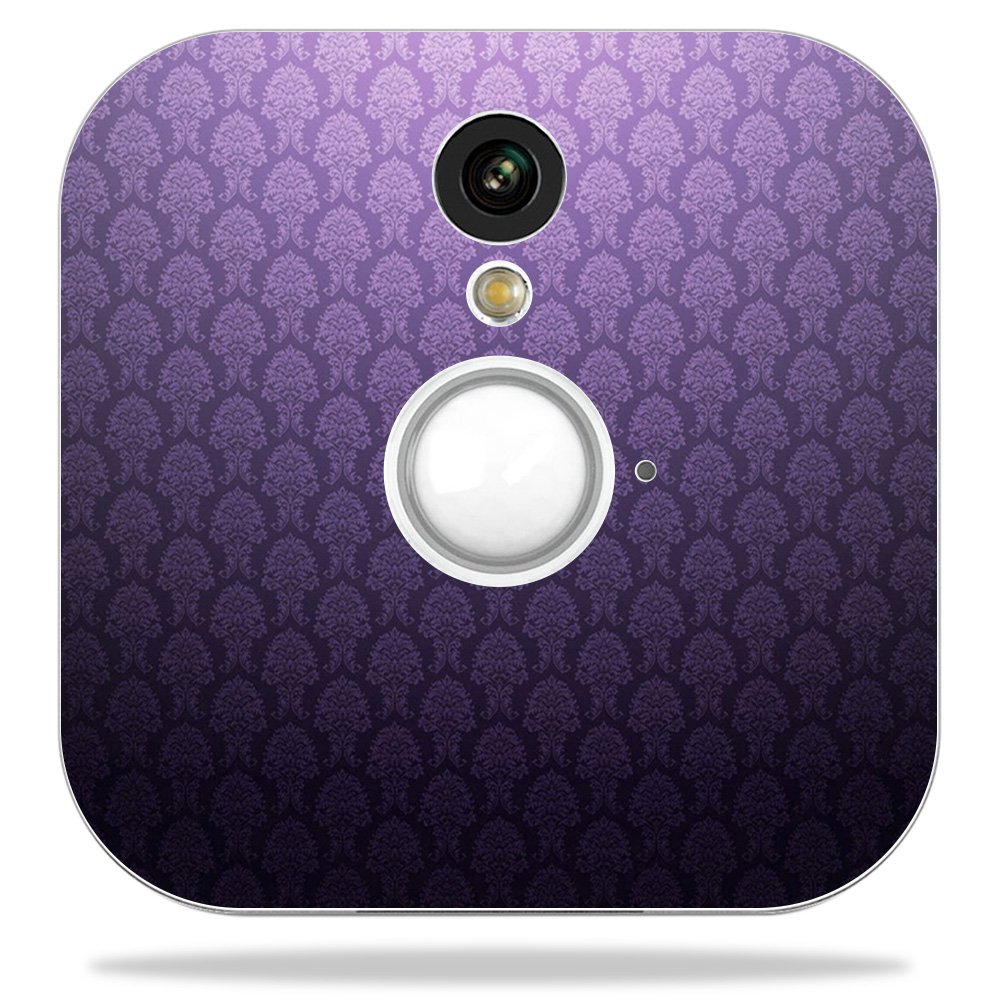 MightySkins Skin Compatible with Blink Home Security Camera - Antique Purple | Protective, Durable, and Unique Vinyl Decal wrap Cover | Easy to Apply, Remove, and Change Styles | Made in The USA