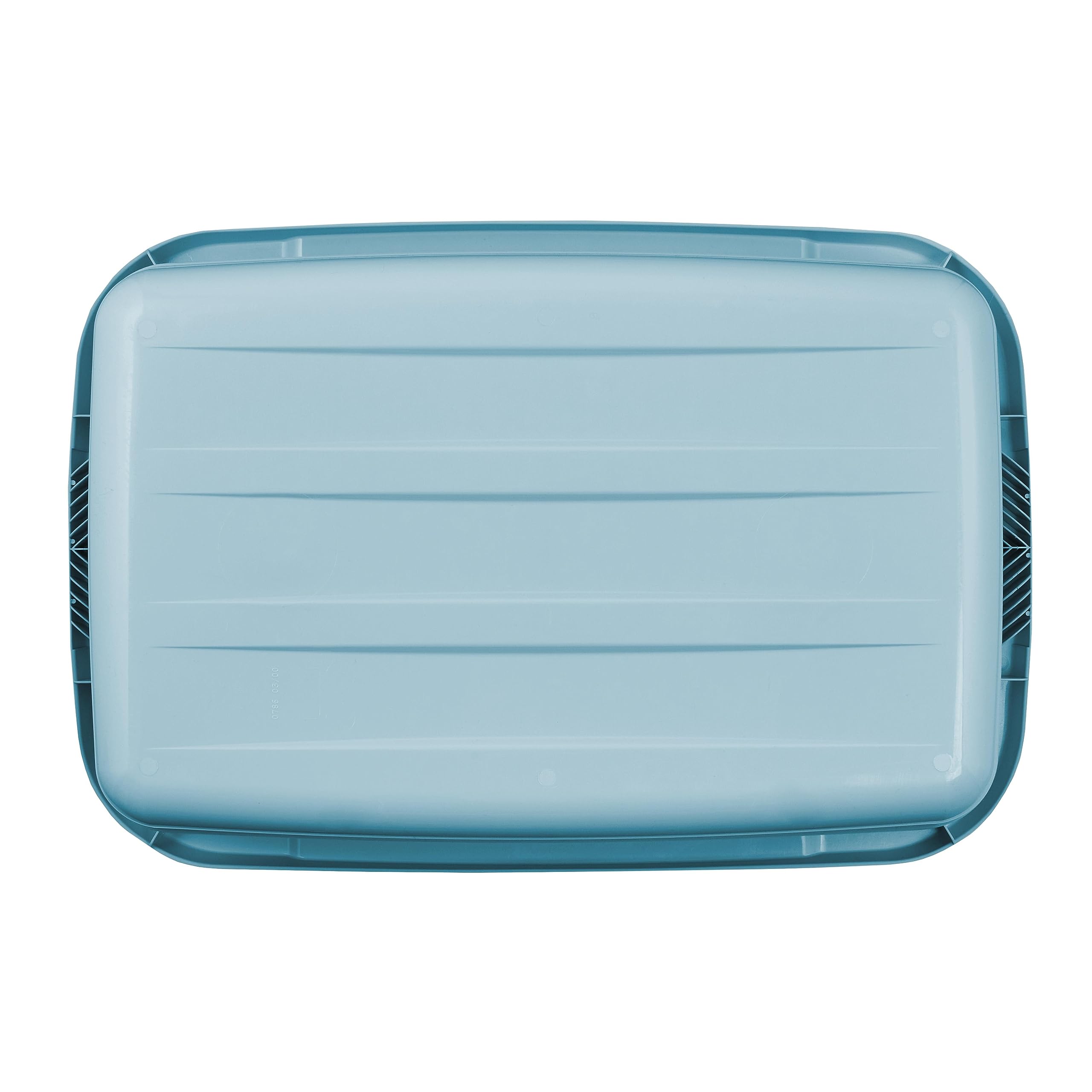 keeeper Cesto para la colada, Plástico resistente, 52 L, Aenna, Azul Nordic