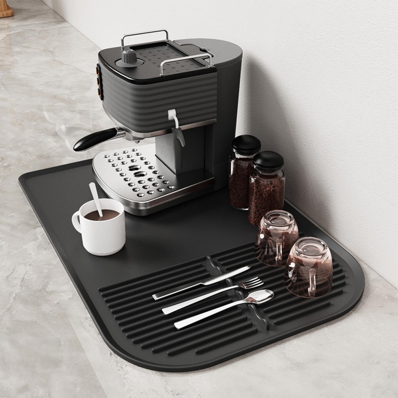 Tappetino per tostapane, 60 x 40 cm, per friggitrice ad aria, briciole e