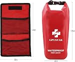 Trousse d'Urgence pour Bateau de 103 Pièces 2-en-1 Trousse de Premiers Secours Étanche