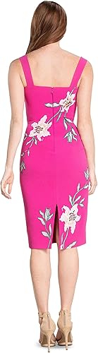 Miniatura 3 de Dress the Population Vestido midi ajustado Nicole para mujer