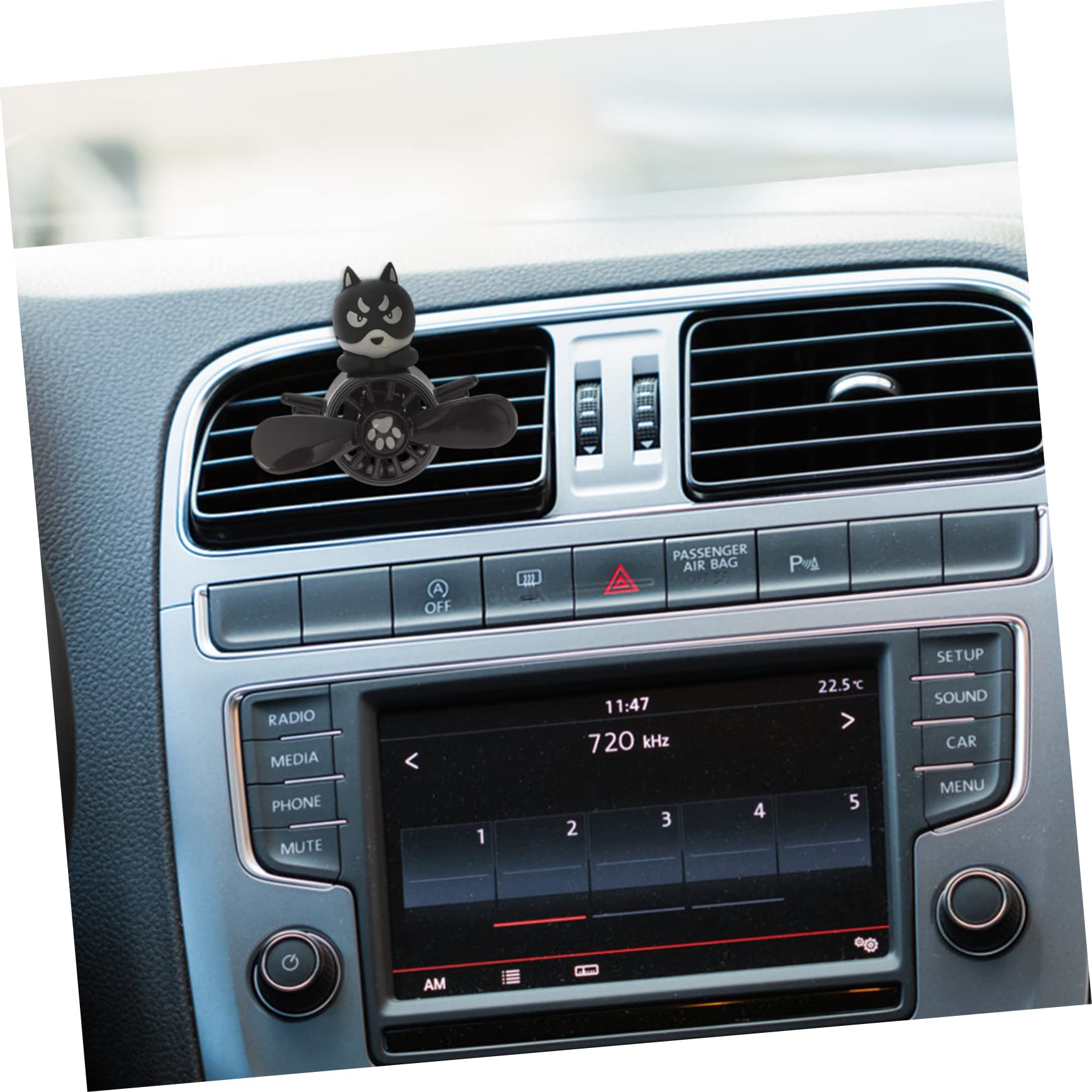 GLEAVI 4pezzi Diffusore Di Profumo Per Auto Con Design Unico Ventilatore Per Veicoli Decorazione Sfiato Resistente Ricaricabile Elettricità Profumo Naturale e Comfortevole Per Atmosfera