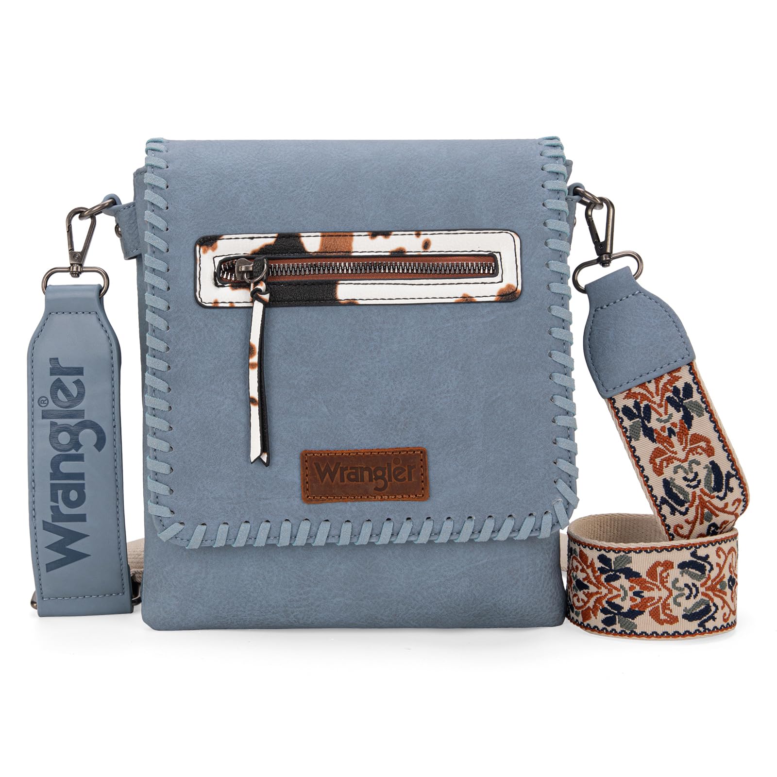 WranglerCrossbody Bags for Women Vintage Hand Woven Shoulder Purse