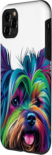 Miniatura 2 de Funda para iPhone 11 Pro Max Yorkie Pop Art Yorkshire Terrier Dog Lovers Yorkie Mom Dad