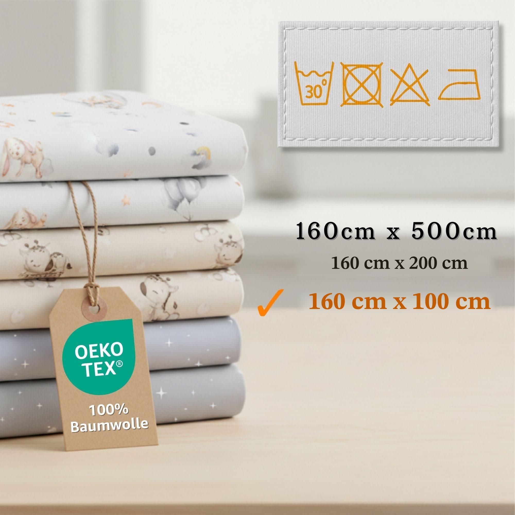 Tessuto al metro cotone 1M x 160 cm - Tessuti e stoffe per cucito creativo decorazione e fai da te Stoffa ideali per abbigliamento arredamento Oeko-Tex 2. Nero
