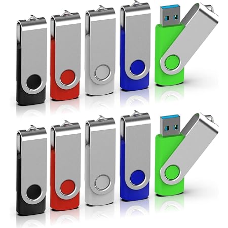 Chiavetta Android Lotto Di 5 O 10 Chiavette USB 2.0 - Memorie Da 1GB A 64GB Per PC, Auto, Promozioni USB 64 GB - Foto 5