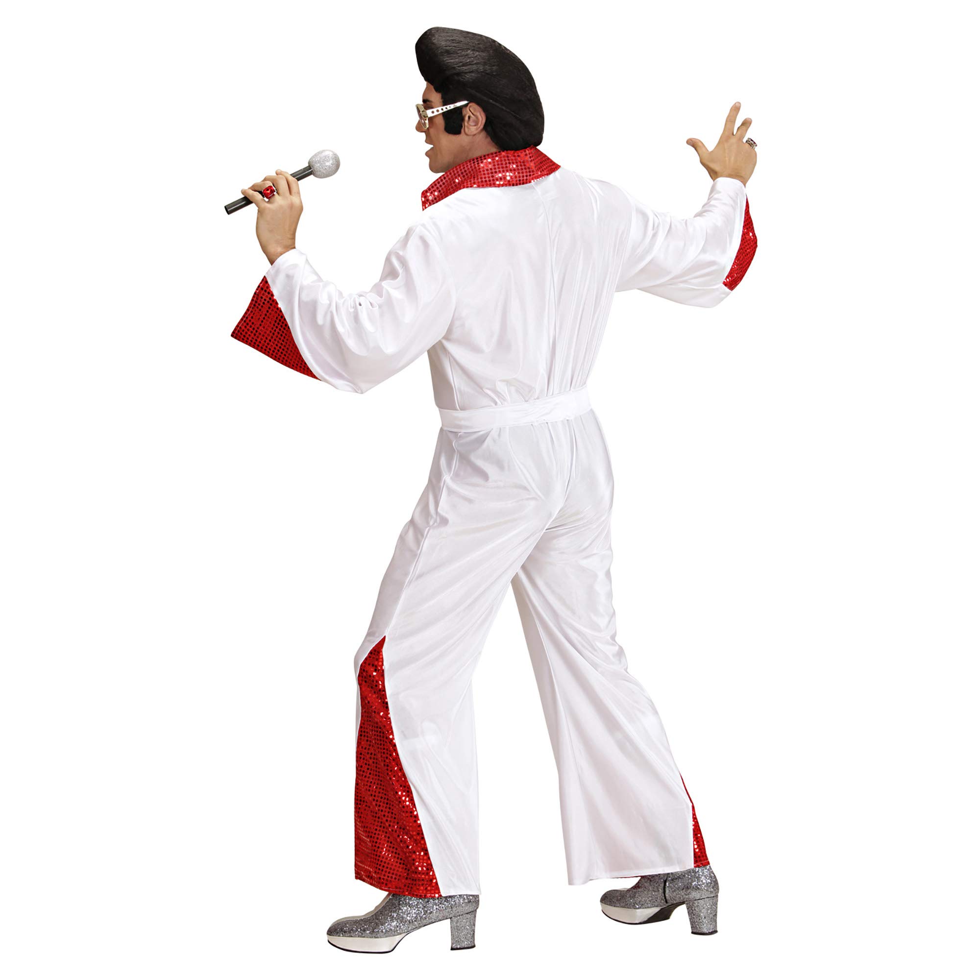 Mens the King Costume Small UK 38/40" for Middle Ages Fancy Dress, White - Image 3