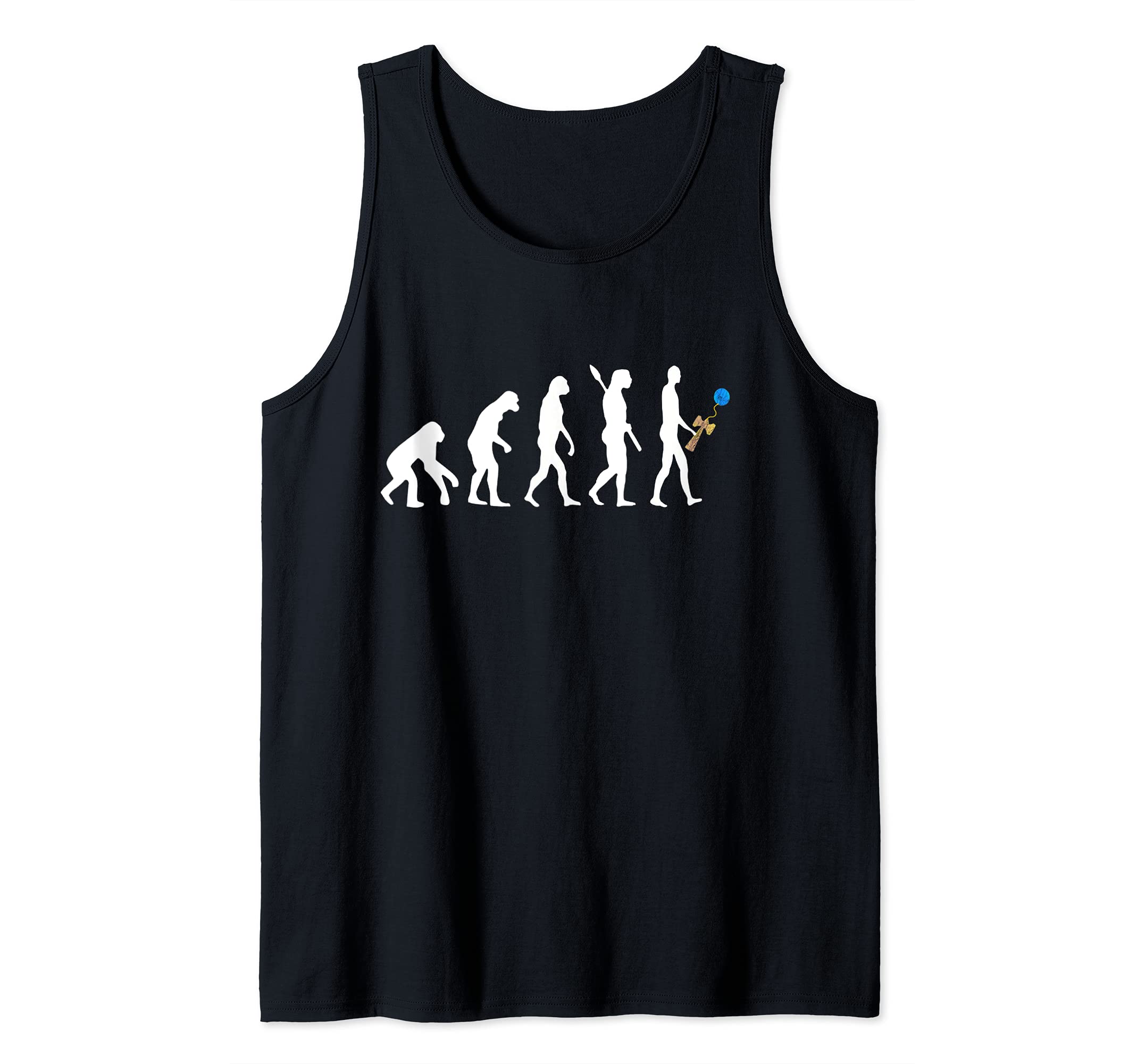 Kendama Player Evolution Japanese Game Cup Sport Trick Tank Top