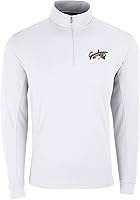 Vista 17 de Vantage Apparel Jersey con cremallera de un cuarto de béisbol de la liga menor