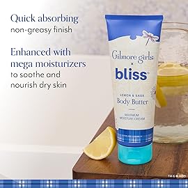 Bliss Gilmore Girls x Lemon & Sage Body Butter | Nourishing All-Over Body Cream for All-Day Moisture