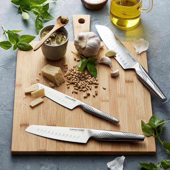 Set Cuchillos Santoku 3 Piezas Acero Inoxidable miniatura 2