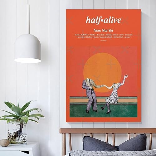 Miniatura 5 de DAXXIN Half Alive NOW,NOT YET 2019 1 - Póster de lienzo decorativo para pared, pintura artística para sala de estar, dormitorio, regalo, sin marco,