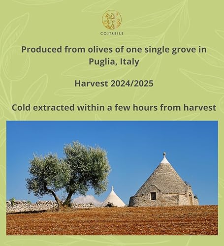 Miniatura 66 de Costabile Aceite de oliva de limón, aceite de oliva orgánico extra virgen con infusión de limón de Italia. Cosecha 2021/22. Aceite de limón