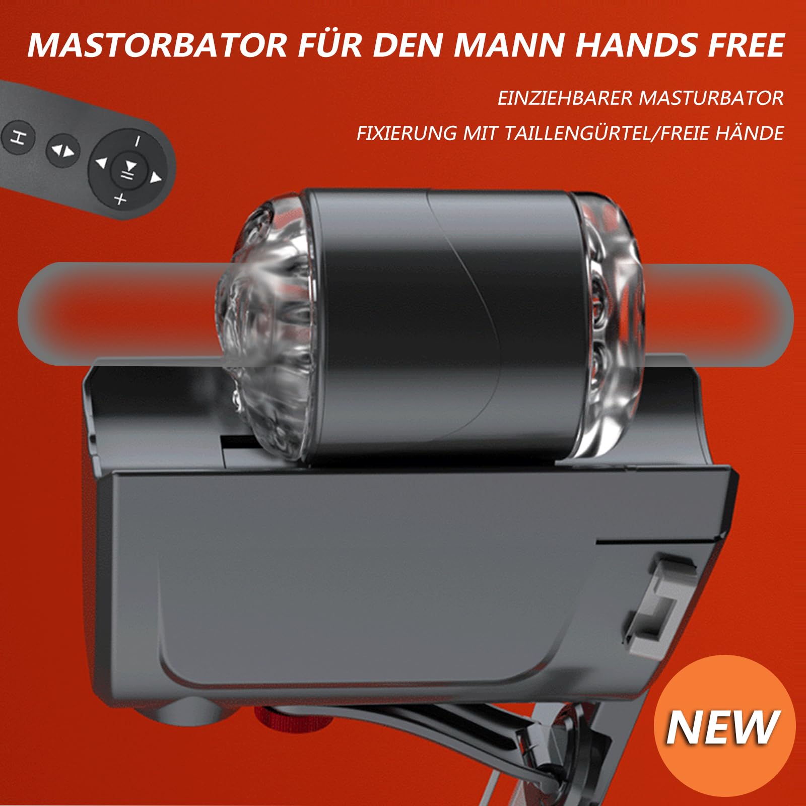 Elektrischer Masturbator Masturbieren Für Männer, 10 Schubmodi, 1-5 Cm Stoßweg, Sex Spielzeug für die Männer Vibratorensets