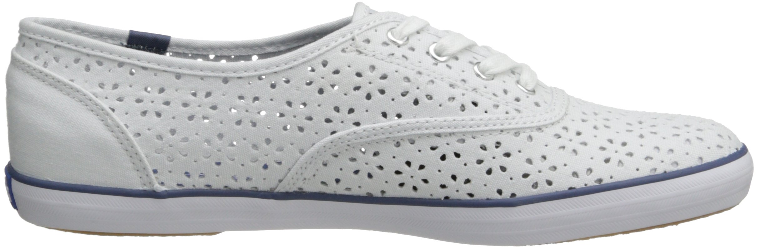Keds Womens Champion Perforated Fashion Sneaker White M Us