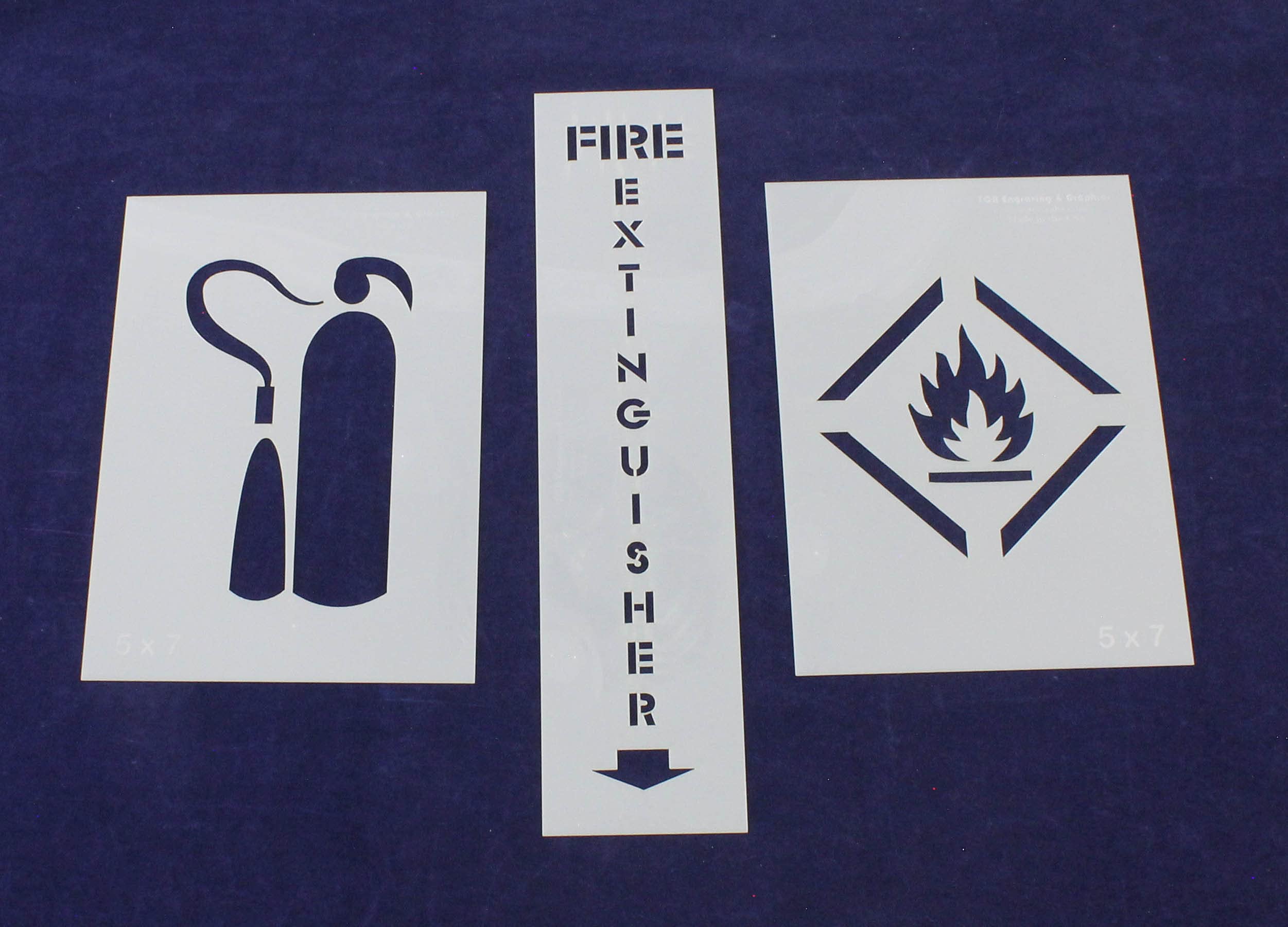 Fire Extinguisher Stencil Set 3 Pieces-image-28