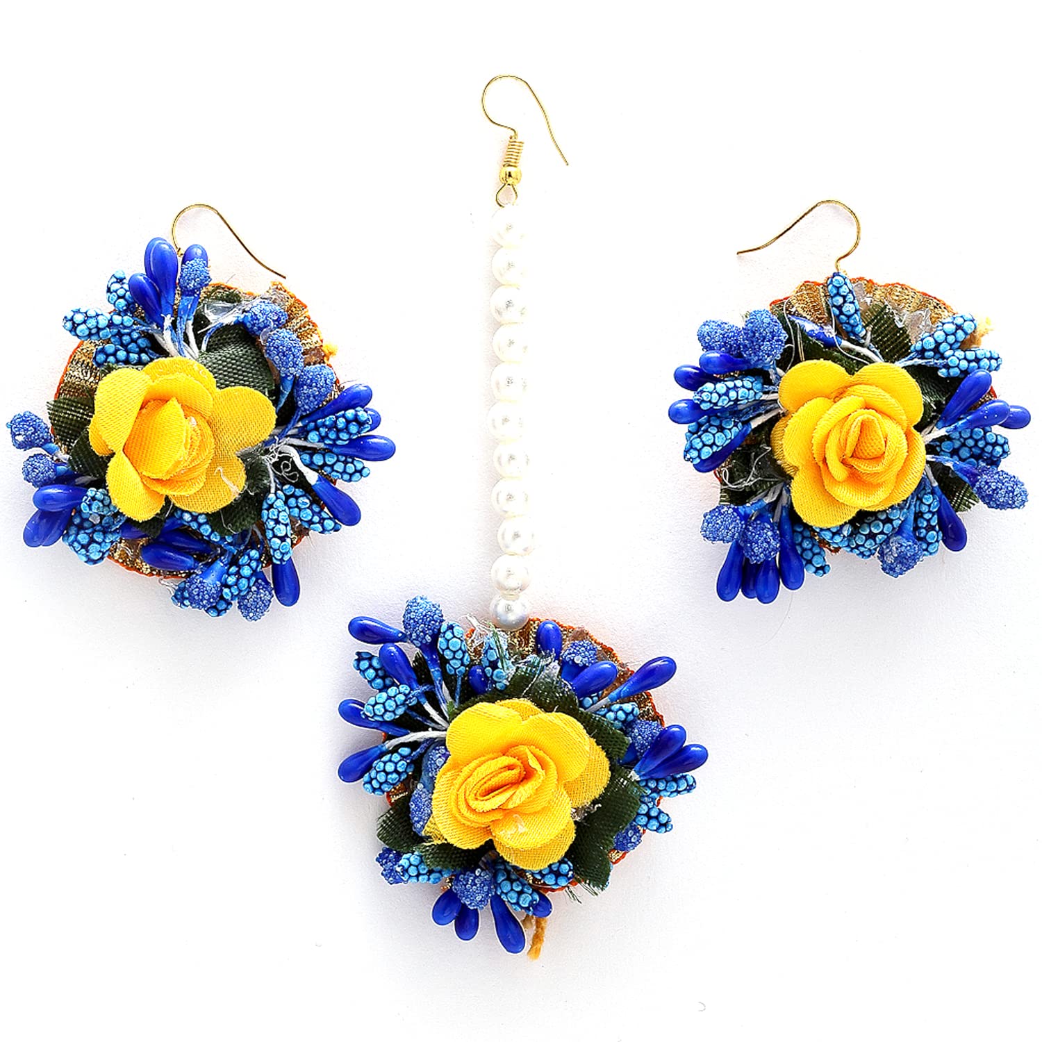 See full amazon price history chart for KENNICE Flower Earrings and Maang Tikka Jewellery Set for Wedding | Baby Shower | Haldi | Mehandi | Party in Pink and Yellow Colour for Girls and Women KENNICE Flower Earrings and Maang Tikka Jewellery Set for Wedding | Baby Shower | Haldi | Mehandi | Party in Pink and Yellow Colour for Girls and Women (B0BVMCW4CJ) Amazon Price History, Amazon Price Tracker