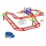 Jam & Honey Avengers-Themed Car Track Small Set | DIY Loop Race Track with Cars | 360° Racing Fun | Safe & Durable | BIS Certified