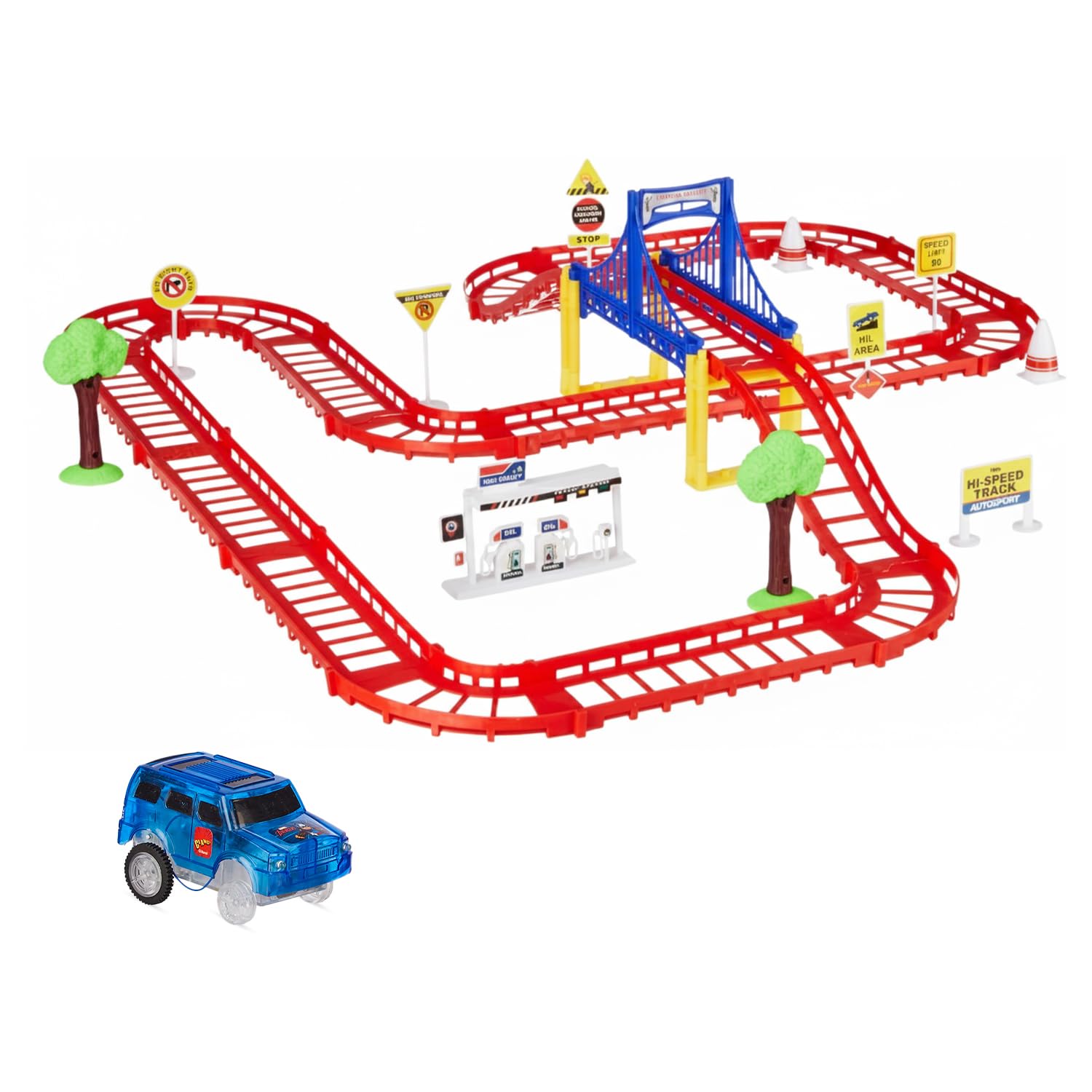 Jam & Honey Avengers DIY Loop Race Car Track Set (BIS Certified)