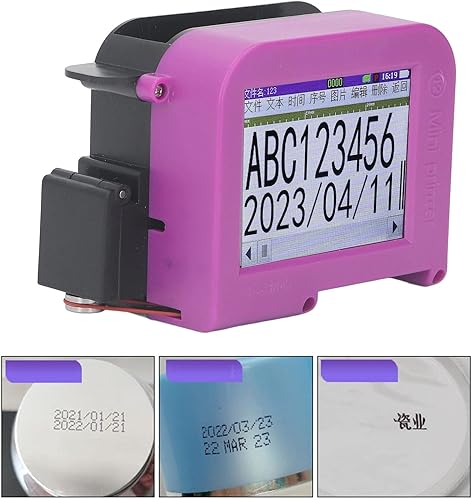 Miniatura 4 de Impresora de mano, codificador de inyección de tinta portátil, impresora de inyección de tinta portátil, mini impresora de bolsillo, codificador de