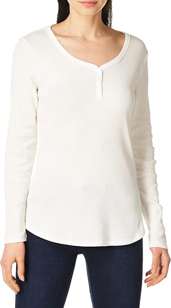 Long-Sleeve 3-Button Henley Shirt 