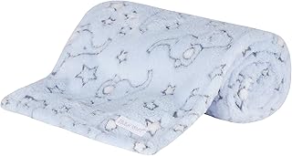 Fleece Baby Blankets for Newborn Baby Boys Girls Super Soft Fluffy Warm Winter Blanket Throw Wrap Unisex Babies Pram Cot Crib Moses Basket Gift