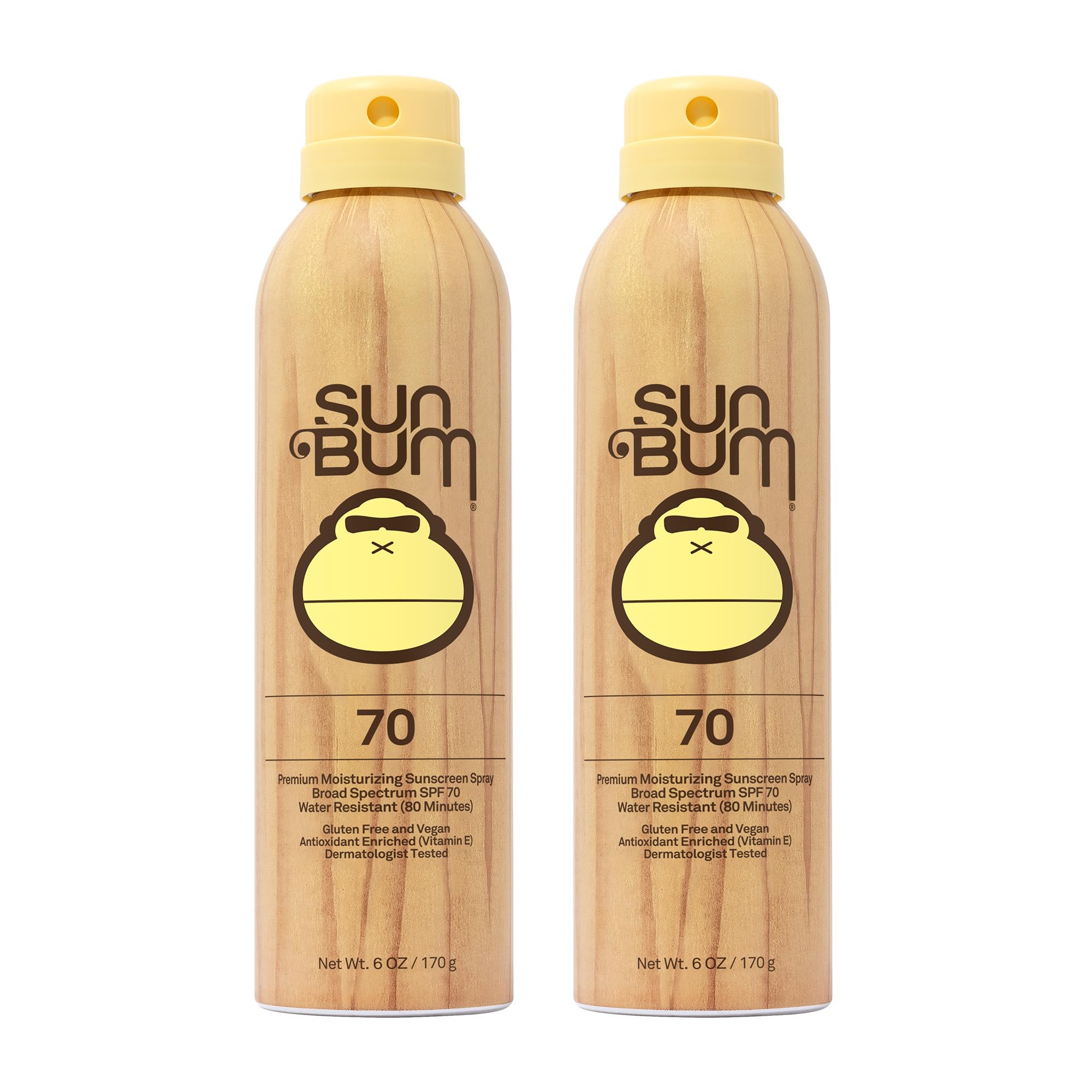 Sun Bum Sun Bum Original Spf 70 Sunscreen Spray Vegan and Reef Friendly octinoxate Oxybenzone Free Broad Spectrum