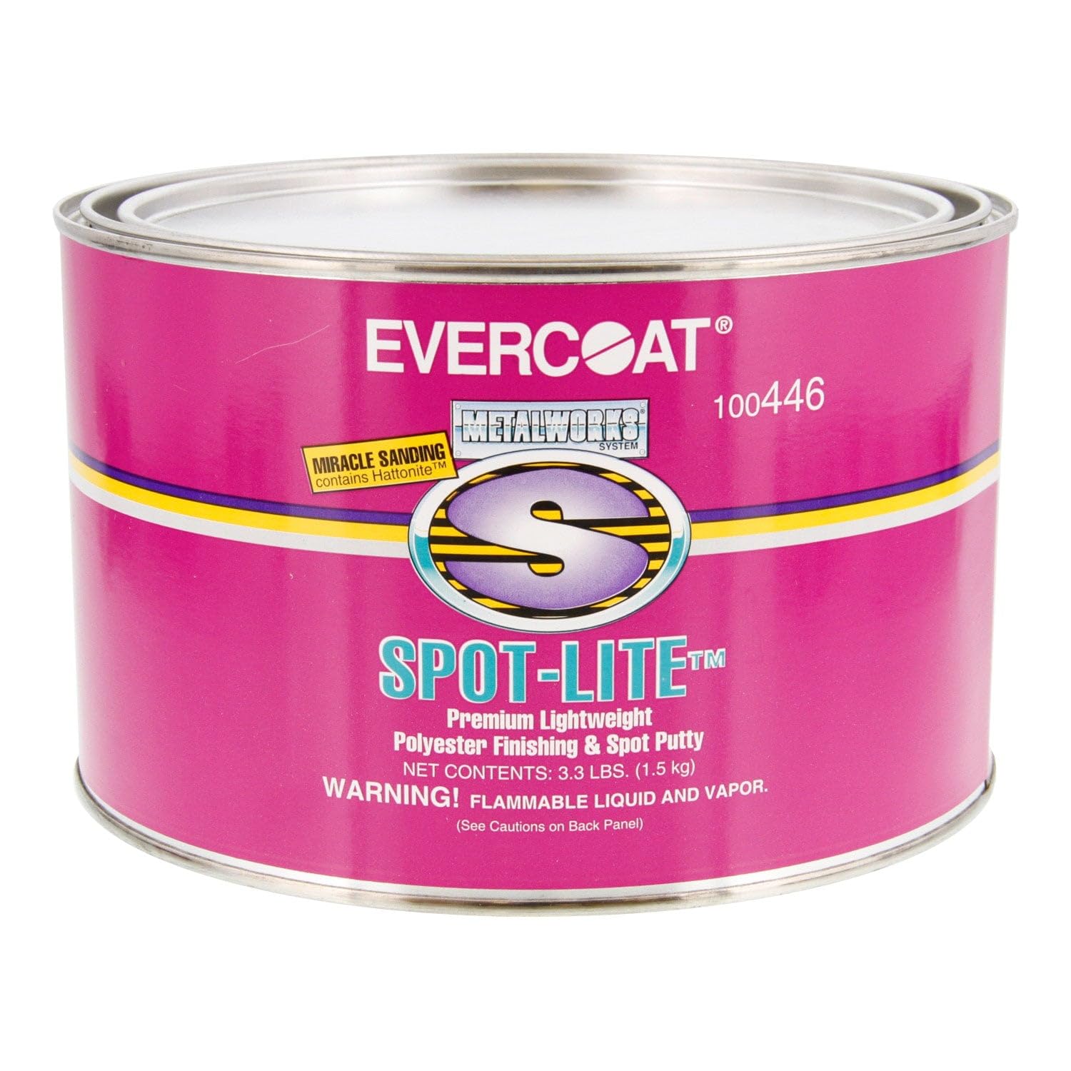 Fibreglass Evercoat 445 Spot-Lite Premium Lightweight Polyester Finishing and Spot Putty - 20 oz. Can