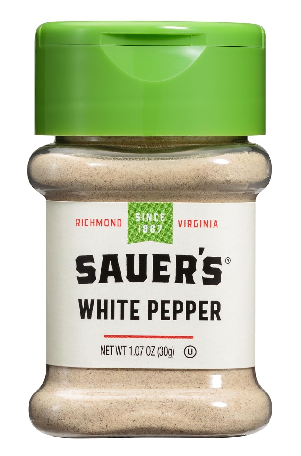 Sauer's White Pepper Ground, 1.07 Ounce (Pack of 1)
