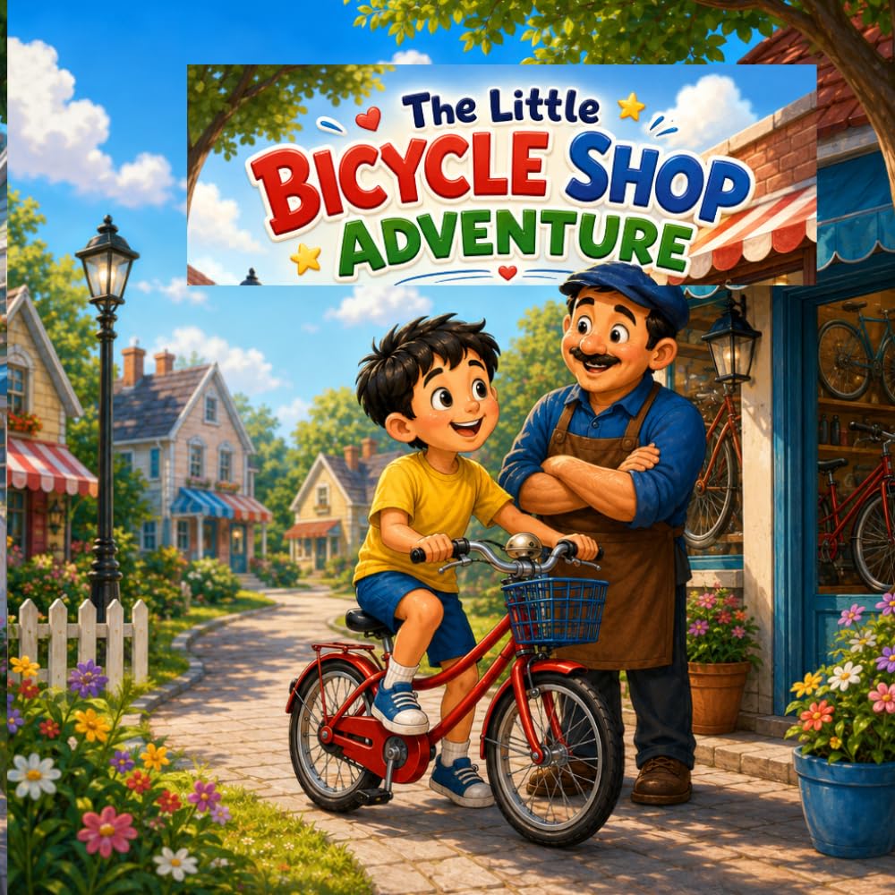 The Little Bicycle Shop Adventure: A Heartwarming Children's Story About Kindness, Honesty, and Determination
