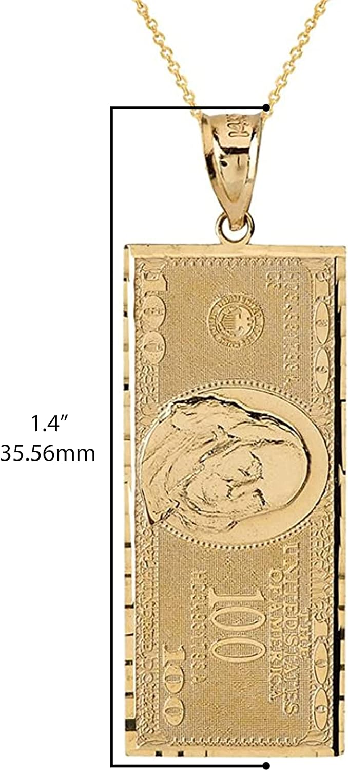 Hip Hop Jewelry 14K Yellow Gold