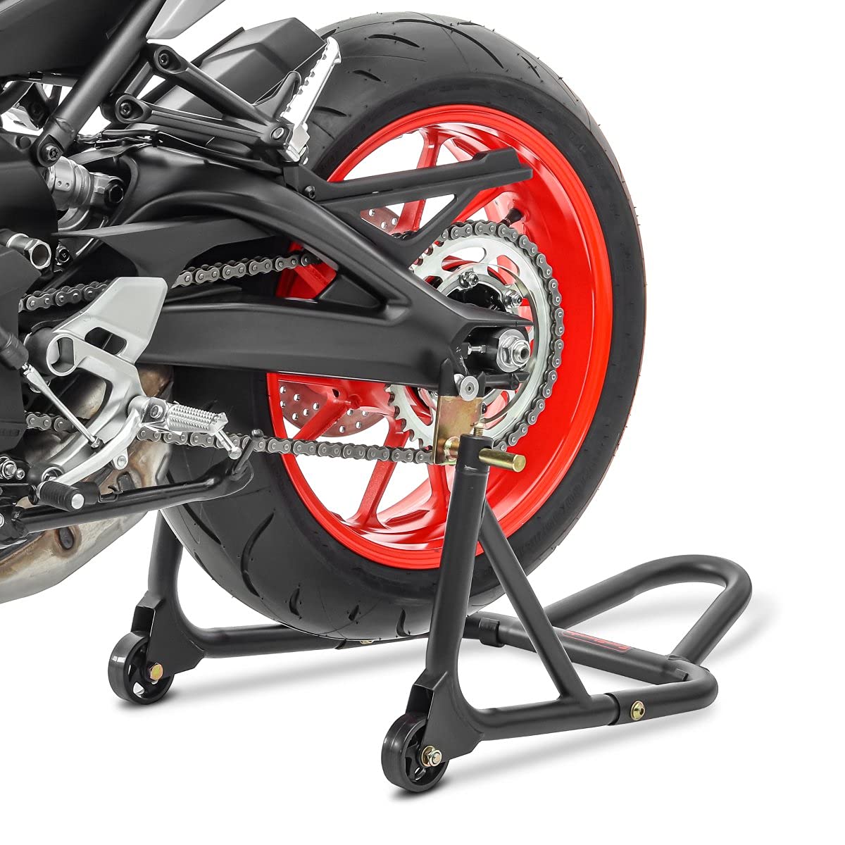 Caballete Moto Trasero Compatible para KTM 125 Duke / 200 Duke / 390 Duke ConStands XM Racing Negro Mate