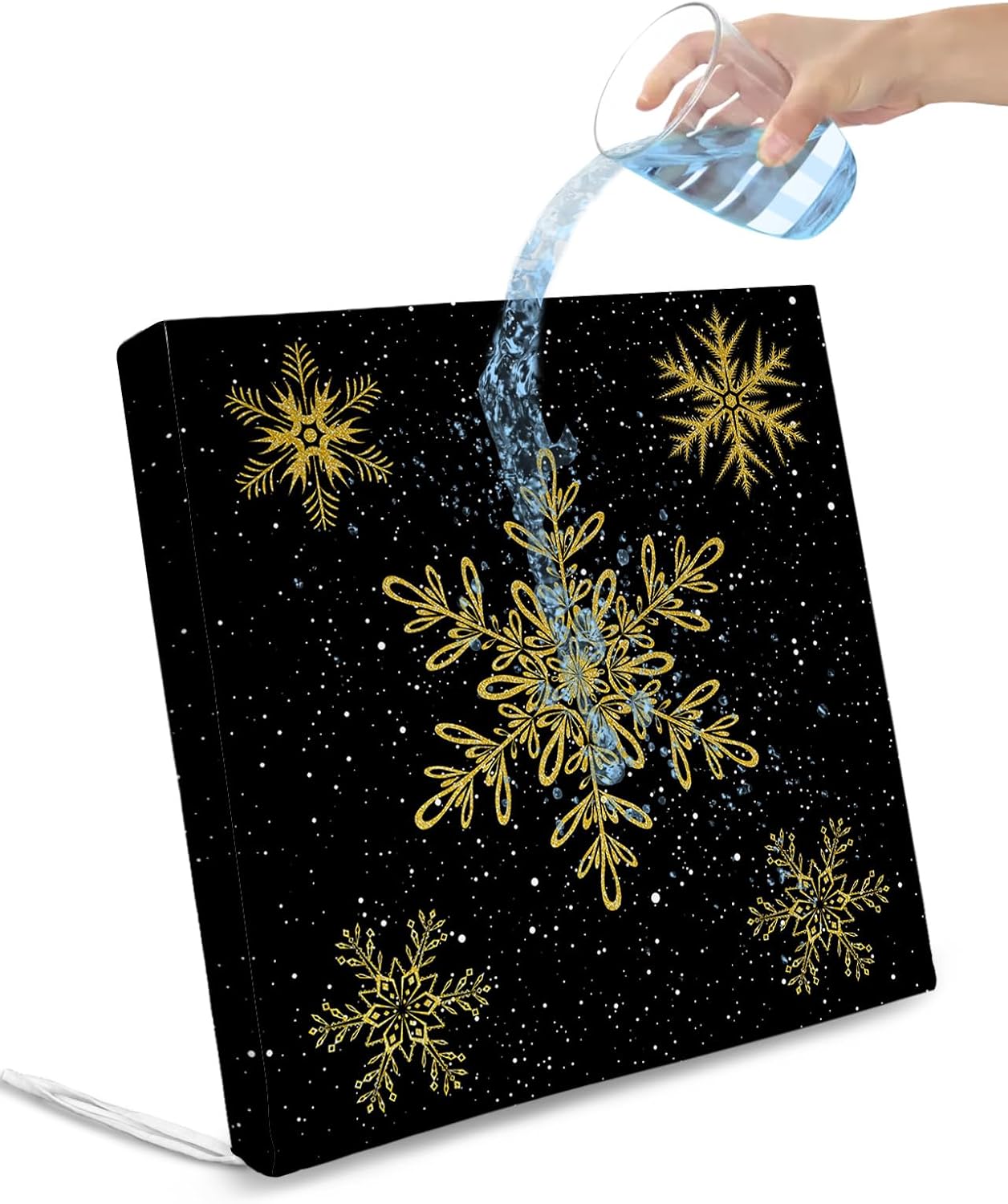 Christmas Outdoor Cushion Chair Cover Set of 4 Waterproof