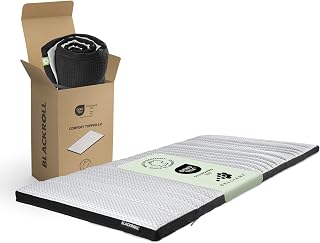 BLACKROLL Comfort Topper 2.0, 90x200 cm, Weicher Matratzentopper für Zusätzlichen Komfort, Verbesserte Druckentlastung