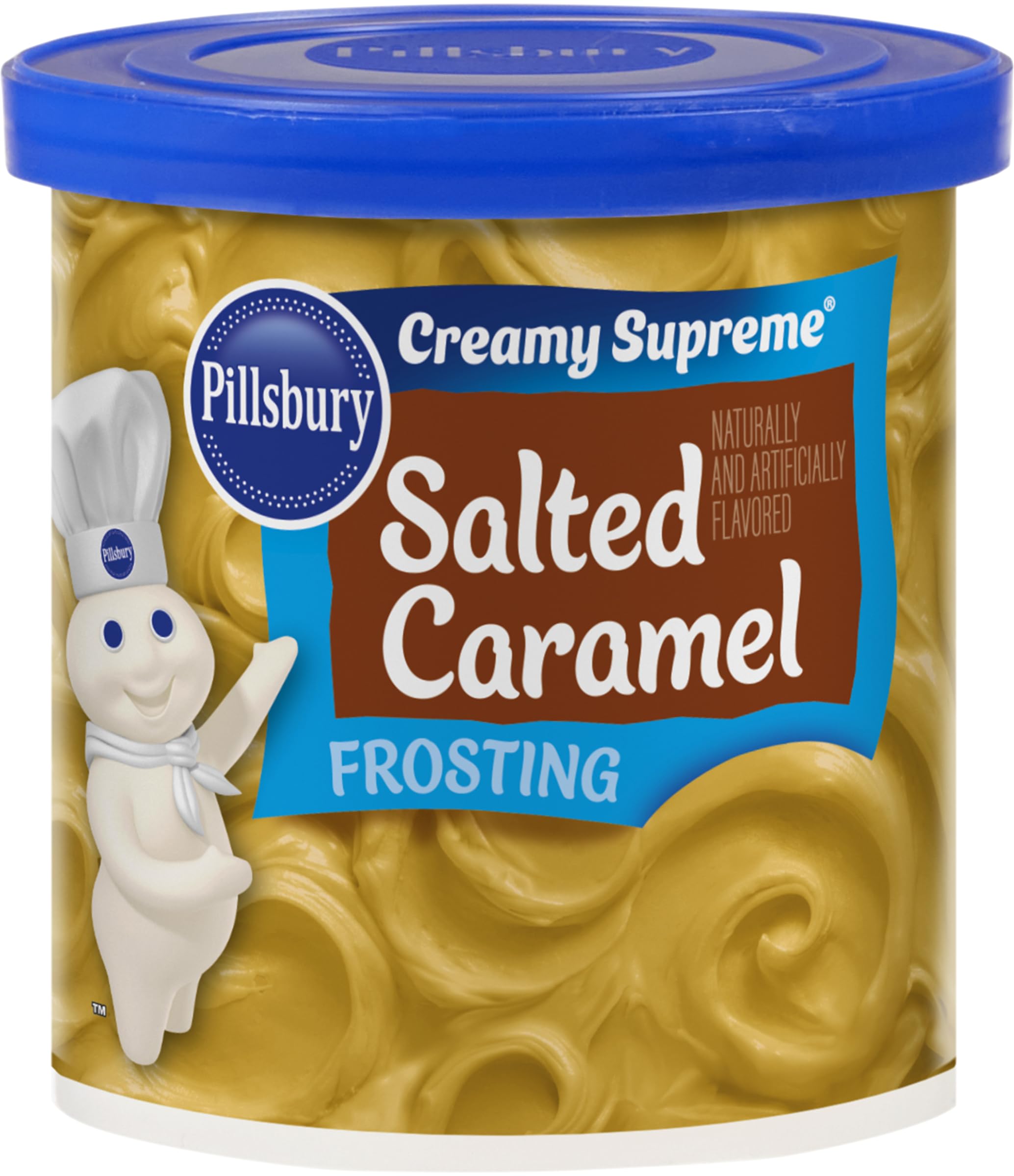 Pillsbury Creamy Supreme Salted Caramel Frosting, 16 Oz