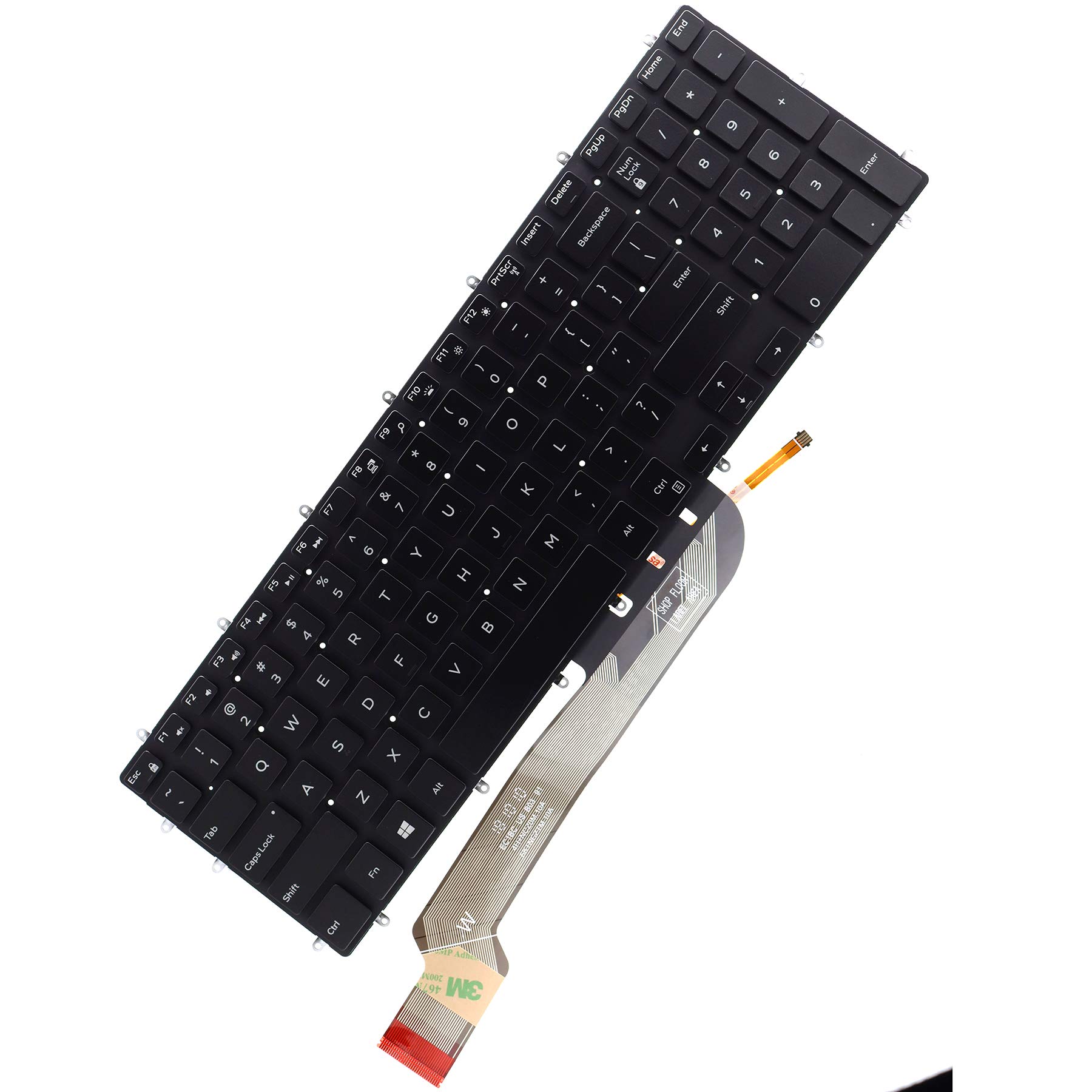 Amazon.com: Deal4GO US Laptop Backlit Keyboard 3NVJK GDXT4 for
